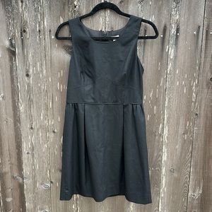 J. Crew sleeveless black a line dress (12 P).